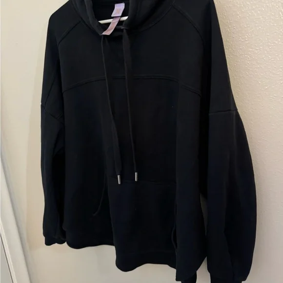 Savage X Fenty Black Oversized Hoodie Sweater - Picture 3 of 9